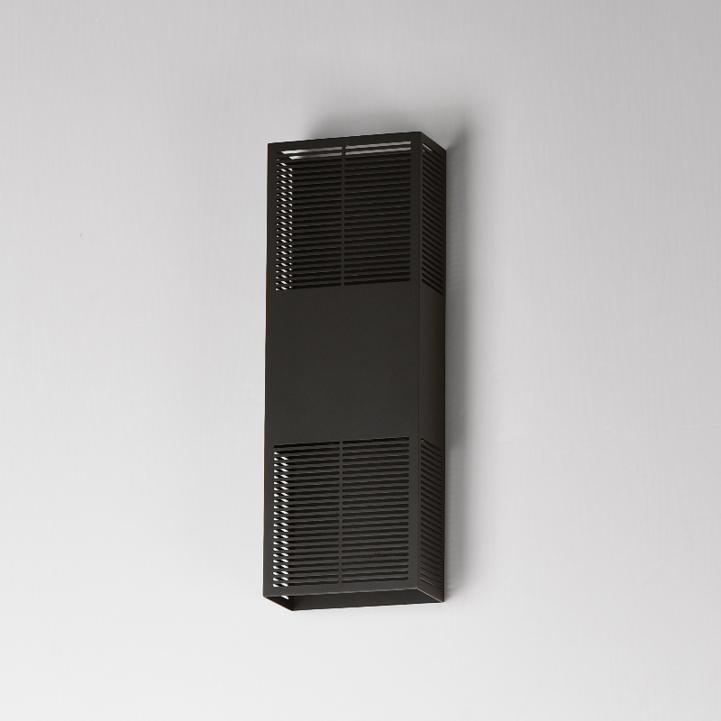 ET2 E30393 Grate 2-lt 18" Tall LED Outdoor Wall Sconce - Architectural Bronze