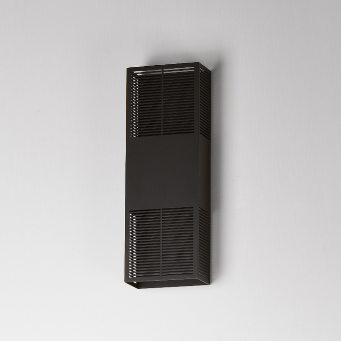 ET2 E30393 Grate 2-lt 18" Tall LED Outdoor Wall Sconce - Architectural Bronze