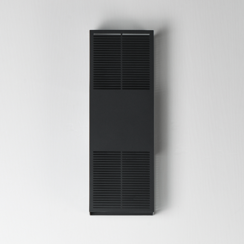 ET2 E30393 Grate 2-lt 18" Tall LED Outdoor Wall Sconce - Black