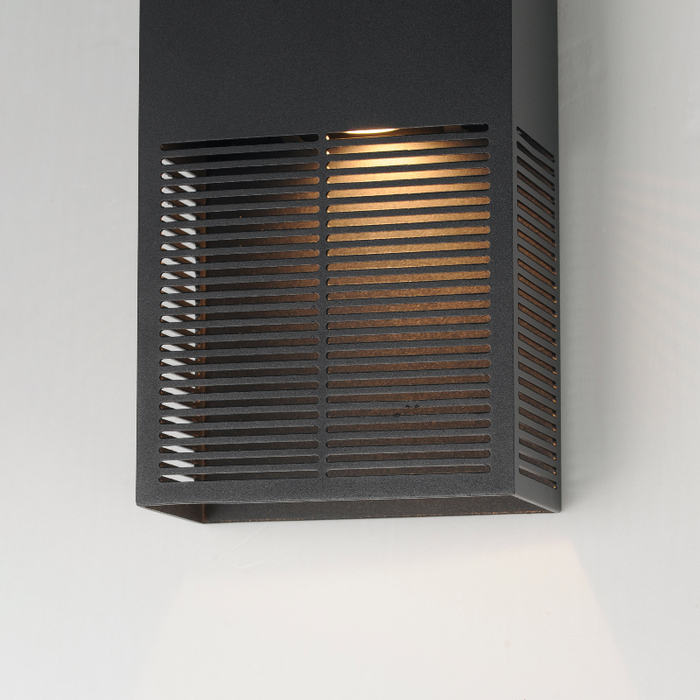 ET2 E30393 Grate 2-lt 18" Tall LED Outdoor Wall Sconce