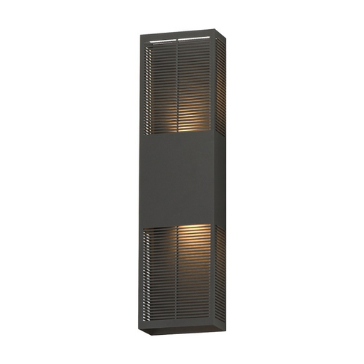 ET2 E30394 Grate 2-lt 24" Tall LED Outdoor Wall Sconce - Architectural Bronze