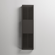 ET2 E30394 Grate 2-lt 24" Tall LED Outdoor Wall Sconce - Architectural Bronze
