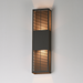ET2 E30394 Grate 2-lt 24" Tall LED Outdoor Wall Sconce - Architectural Bronze