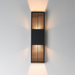ET2 E30394 Grate 2-lt 24" Tall LED Outdoor Wall Sconce - Black