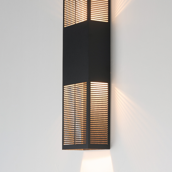ET2 E30394 Grate 2-lt 24" Tall LED Outdoor Wall Sconce
