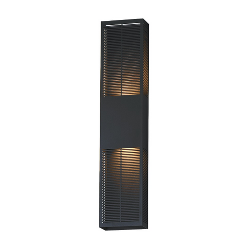 ET2 E30395 Grate 2-lt 30" Tall LED Outdoor Wall Sconce - Black