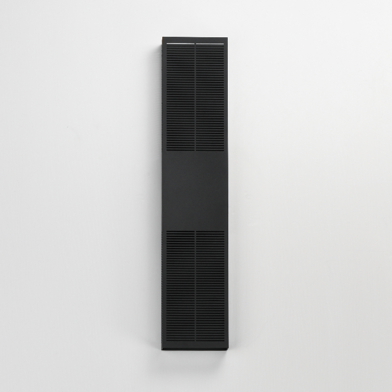 ET2 E30395 Grate 2-lt 30" Tall LED Outdoor Wall Sconce - Black