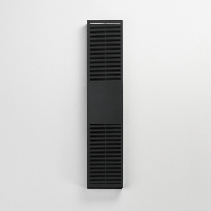 ET2 E30395 Grate 2-lt 30" Tall LED Outdoor Wall Sconce - Black