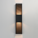 ET2 E30395 Grate 2-lt 30" Tall LED Outdoor Wall Sconce - Black