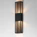 ET2 E30395 Grate 2-lt 30" Tall LED Outdoor Wall Sconce - Black