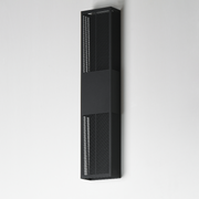 ET2 E30395 Grate 2-lt 30" Tall LED Outdoor Wall Sconce - Black