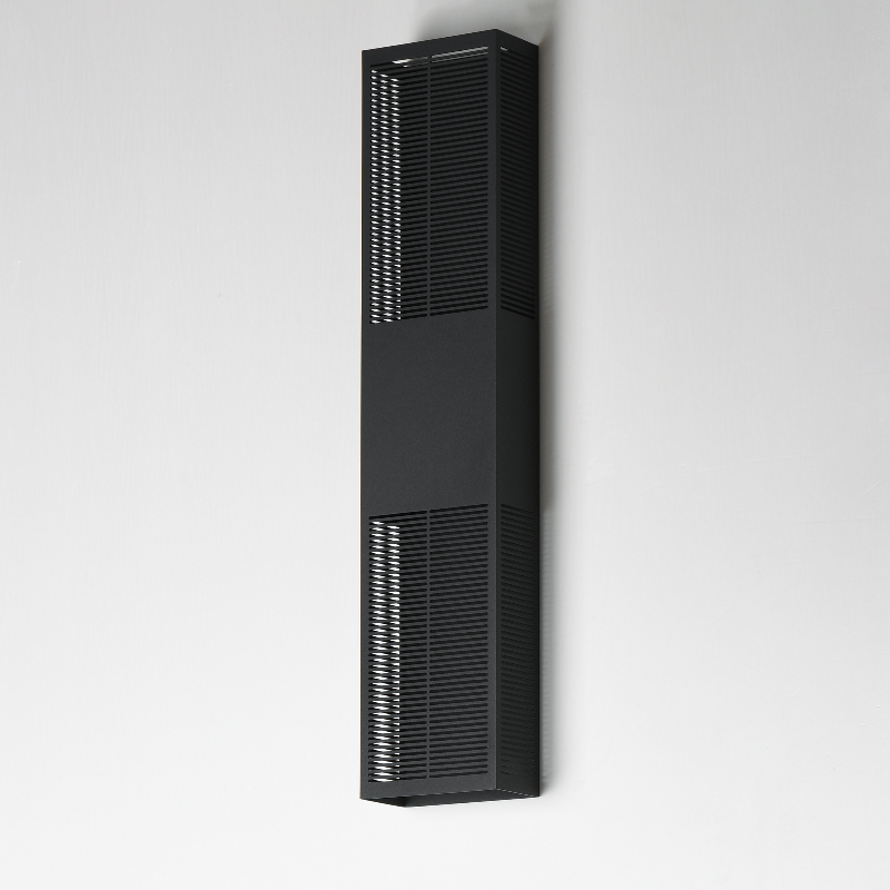 ET2 E30395 Grate 2-lt 30" Tall LED Outdoor Wall Sconce - Black