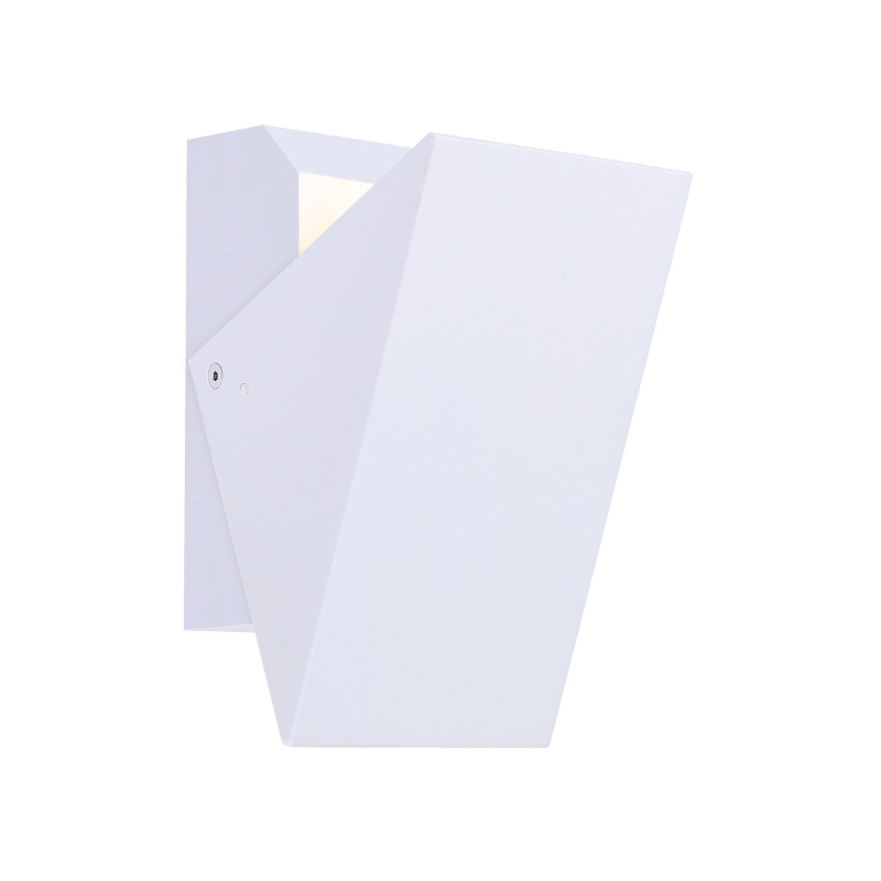 ET2 E41331 Alumilux Tilt 1-lt 5" Tall LED Outdoor Wall Sconce - White