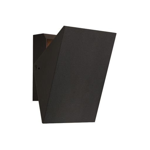 ET2 E41332 Alumilux Tilt 1-lt 7" Tall LED Outdoor Wall Sconce - Black