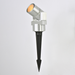 ET2 E41350 Alumilux Landscape 1-lt 14" Tall LED Path Light - Satin Aluminium