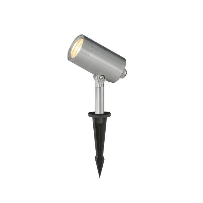 ET2 E41351 Alumilux Landscape 1-lt 9" LED Spot Light-Satin Aluminium