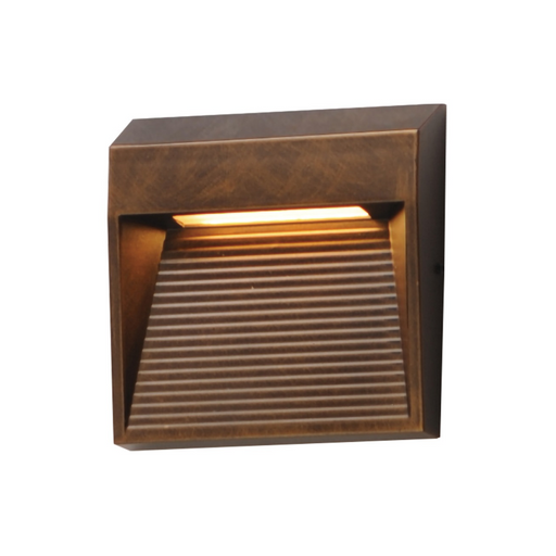 ET2 E41552 Steppes 1-lt 5" LED Outdoor Wall Sconce - Antique Bronze