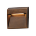 ET2 E41552 Steppes 1-lt 5" LED Outdoor Wall Sconce - Antique Bronze