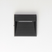 ET2 E41552 Steppes 1-lt 5" LED Outdoor Wall Sconce - Black