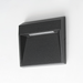 ET2 E41552 Steppes 1-lt 5" LED Outdoor Wall Sconce - Black