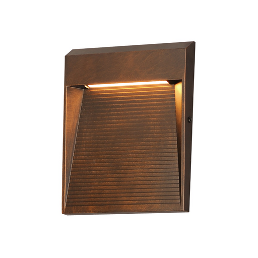 ET2 E41556 Steps 1-lt 10" Tall LED Outdoor Wall Sconce - Antique Bronze