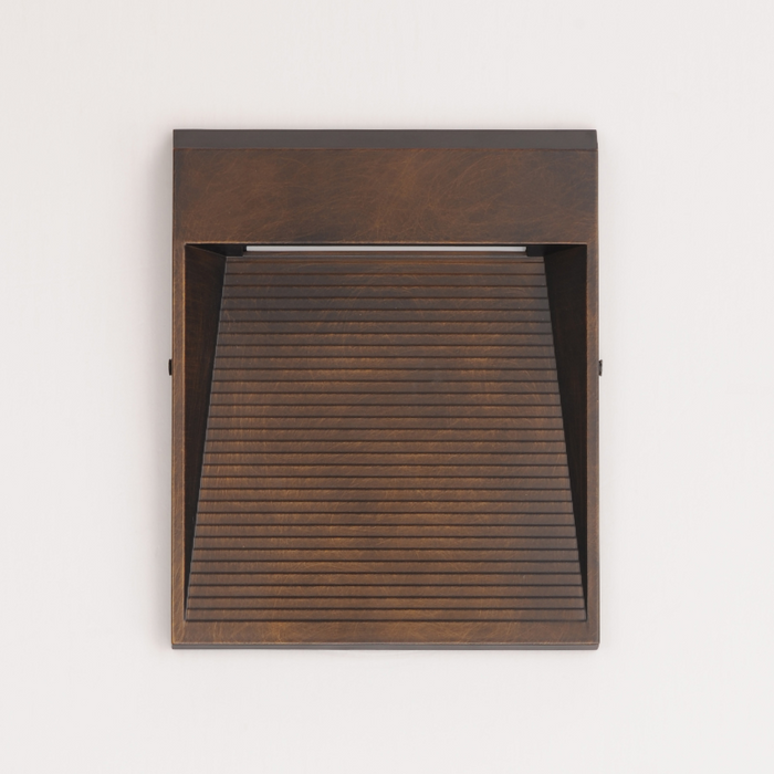 ET2 E41556 Steps 1-lt 10" Tall LED Outdoor Wall Sconce - Antique Bronze