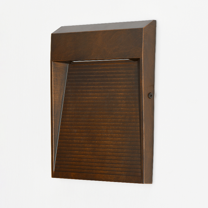 ET2 E41556 Steps 1-lt 10" Tall LED Outdoor Wall Sconce - Antique Bronze