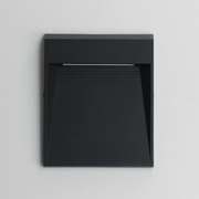 ET2 E41556 Steps 1-lt 10" Tall LED Outdoor Wall Sconce - Black