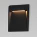 ET2 E41556 Steps 1-lt 10" Tall LED Outdoor Wall Sconce - Black