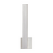 ET2 E42341 Alumilux Line 1-lt 18" Tall LED Outdoor Wall Sconce, 5CCT Selectable - Satin Aluminum