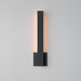 ET2 E42341 Alumilux Line 1-lt 18" Tall LED Outdoor Wall Sconce, 5CCT Selectable - Black