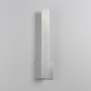 ET2 E42341 Alumilux Line 1-lt 18" Tall LED Outdoor Wall Sconce, 5CCT Selectable - Satin Aluminum