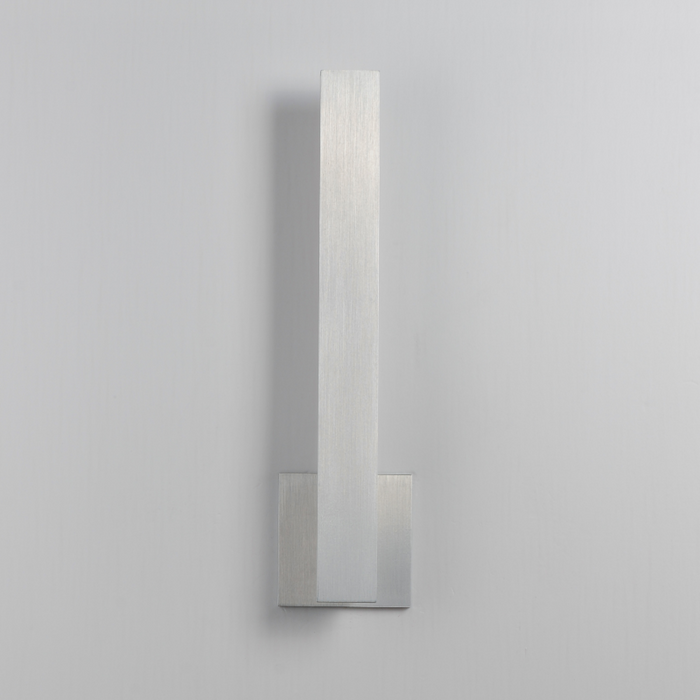 ET2 E42341 Alumilux Line 1-lt 18" Tall LED Outdoor Wall Sconce, 5CCT Selectable - Satin Aluminum