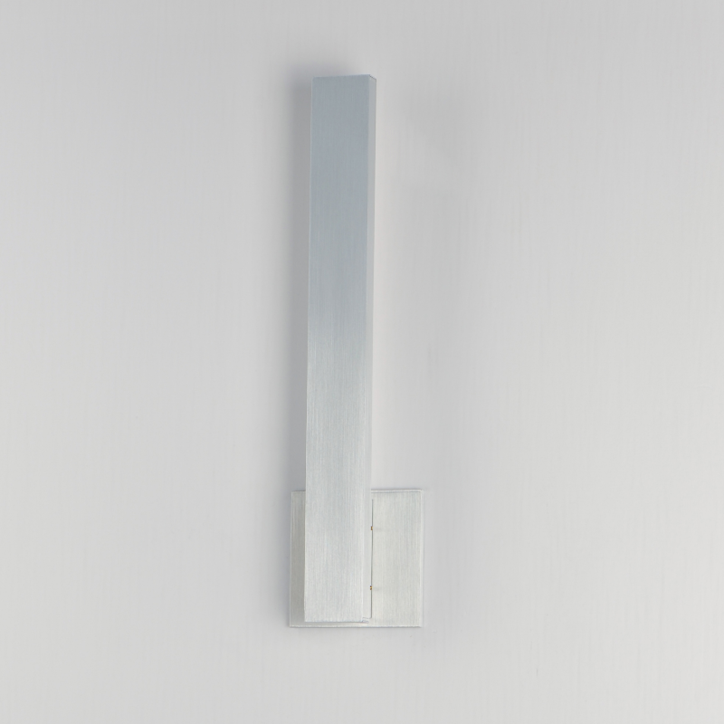 ET2 E42341 Alumilux Line 1-lt 18" Tall LED Outdoor Wall Sconce, 5CCT Selectable - Satin Aluminum