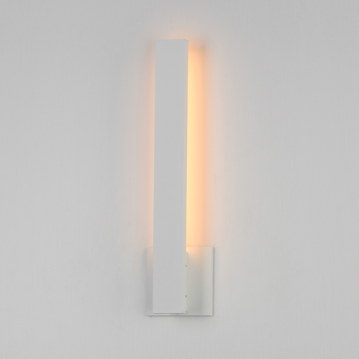 ET2 E42341 Alumilux Line 1-lt 18" Tall LED Outdoor Wall Sconce, 5CCT Selectable - White