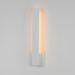 ET2 E42341 Alumilux Line 1-lt 18" Tall LED Outdoor Wall Sconce, 5CCT Selectable - White