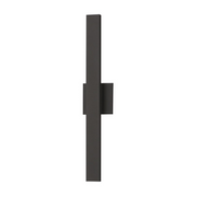 ET2 E42342 Alumilux Line 2-lt 24" Tall LED Outdoor Wall Sconce, CCT Selectable - Architectural Bronze