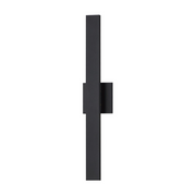 ET2 E42342 Alumilux Line 2-lt 24" Tall LED Outdoor Wall Sconce, CCT Selectable - Black