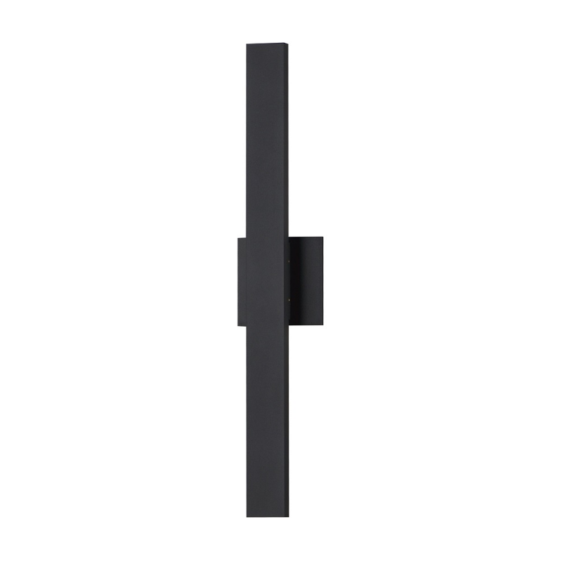 ET2 E42342 Alumilux Line 2-lt 24" Tall LED Outdoor Wall Sconce, CCT Selectable - Black