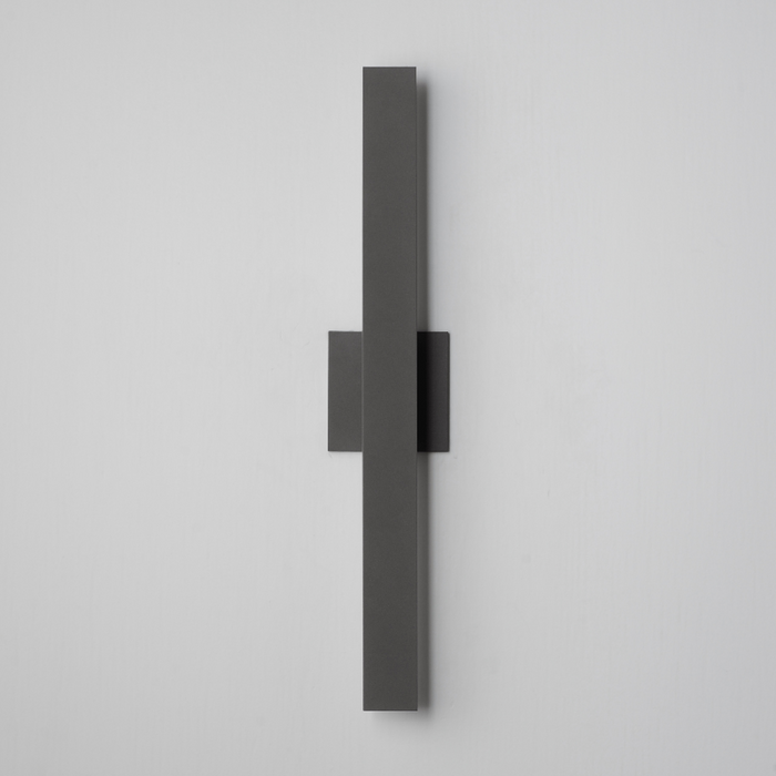 ET2 E42342 Alumilux Line 2-lt 24" Tall LED Outdoor Wall Sconce, CCT Selectable - Architectural Bronze