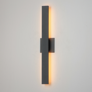 ET2 E42342 Alumilux Line 2-lt 24" Tall LED Outdoor Wall Sconce, CCT Selectable - Architectural Bronze