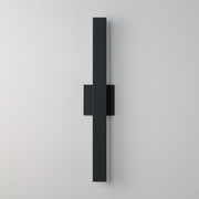 ET2 E42342 Alumilux Line 2-lt 24" Tall LED Outdoor Wall Sconce, CCT Selectable - Black