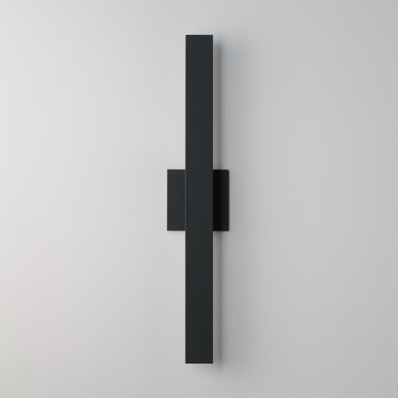 ET2 E42342 Alumilux Line 2-lt 24" Tall LED Outdoor Wall Sconce, CCT Selectable - Black