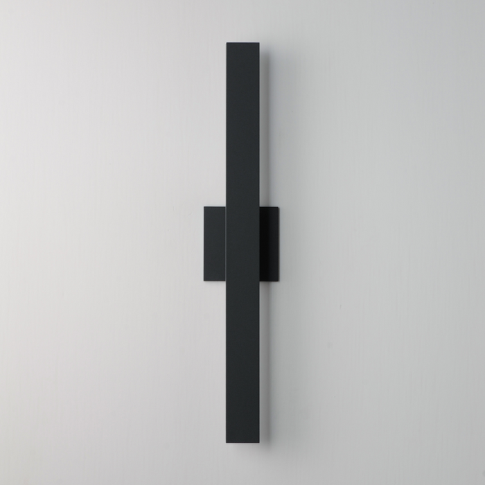 ET2 E42342 Alumilux Line 2-lt 24" Tall LED Outdoor Wall Sconce, CCT Selectable - Black