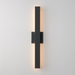 ET2 E42342 Alumilux Line 2-lt 24" Tall LED Outdoor Wall Sconce, CCT Selectable - Black