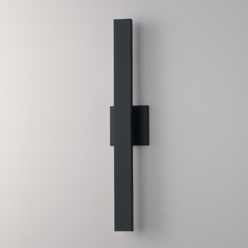 ET2 E42342 Alumilux Line 2-lt 24" Tall LED Outdoor Wall Sconce, CCT Selectable - Black