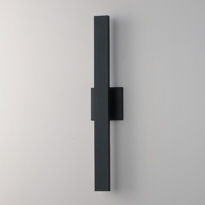 ET2 E42342 Alumilux Line 2-lt 24" Tall LED Outdoor Wall Sconce, CCT Selectable - Black