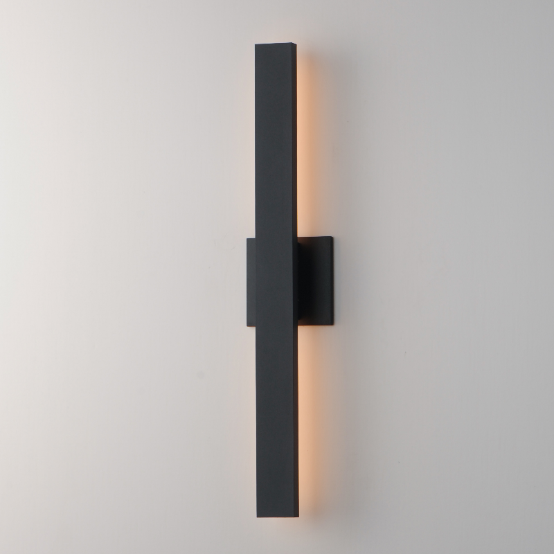 ET2 E42342 Alumilux Line 2-lt 24" Tall LED Outdoor Wall Sconce, CCT Selectable - Black