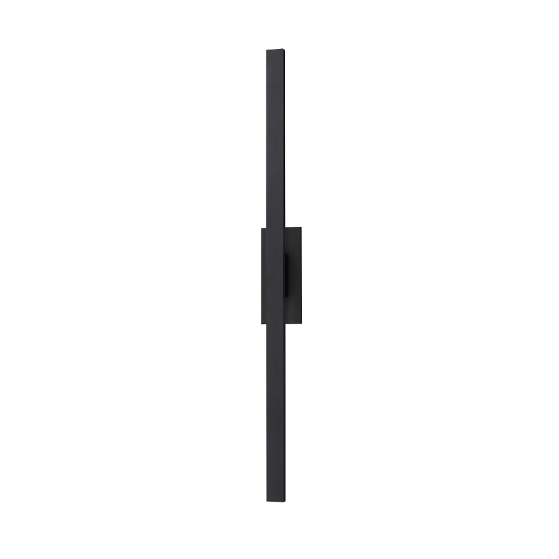 ET2 E42344 Alumilux Line 2-lt 51" Tall LED Outdoor Wall Sconce, CCT Selectable - Black