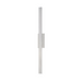 ET2 E42344 Alumilux Line 2-lt 51" Tall LED Outdoor Wall Sconce, CCT Selectable - Satin Aluminum